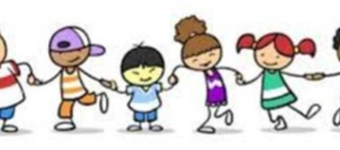 En gruppe barn En gruppe barn