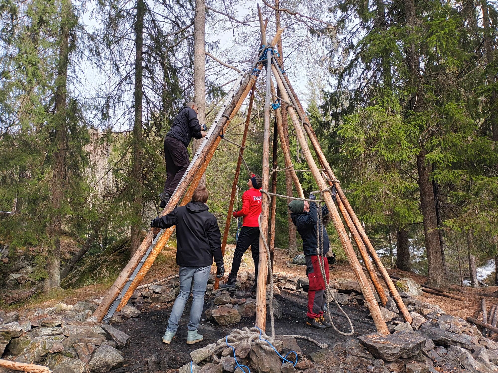 Foto: Einar Mathias Thodal Uteskole dugnad